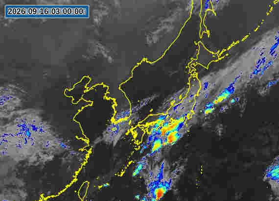 気象衛星画像