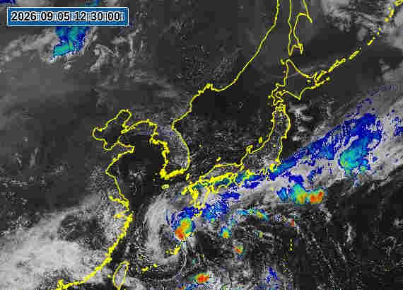 気象衛星画像